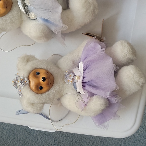 Raikes Set of Four Seasons Flower Fairies Bears Vintage - Picture 2 of 13